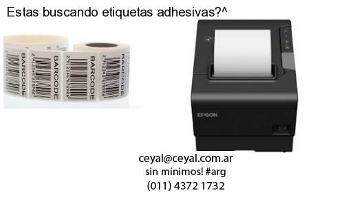Estas buscando etiquetas adhesivas?^